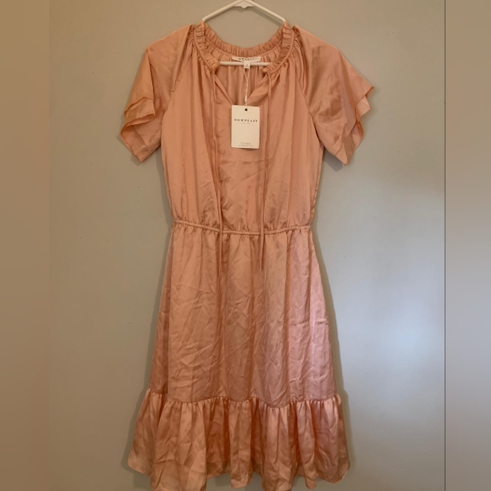 Downeast rose pink dress